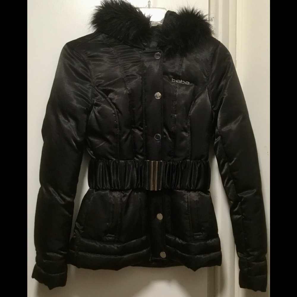 BEBE DOWN JACKET-Skiing, Snow Boarding. Black. Sml